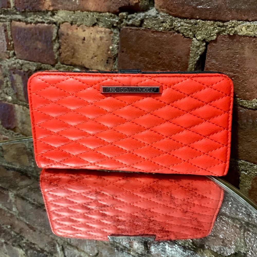 Rebecca Minkoff Sophie Snap BiFold red wallet